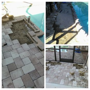 J and G Custom Hardscapes - Concrete Paver Repair for Pool Deck - Masonry/Concrete Near Me - Sebastian, Florida J and G Custom Hardscapes - Concrete Paver Repair for Pool Deck - Masonry/Concrete Near Me - Sebastian, Florida