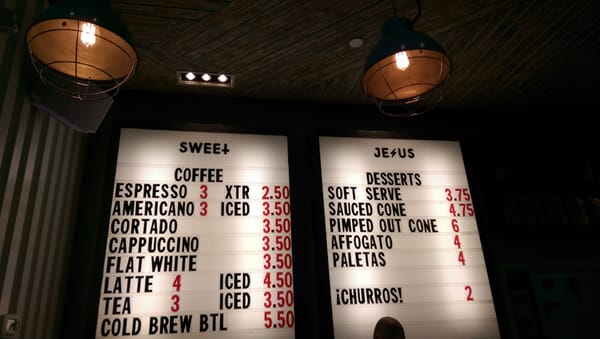 Menu photo 8 Sweet Jesus Toronto, ON