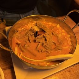Massaman curry w beef