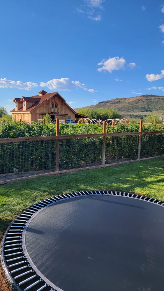 Slide of Trampoline Holes