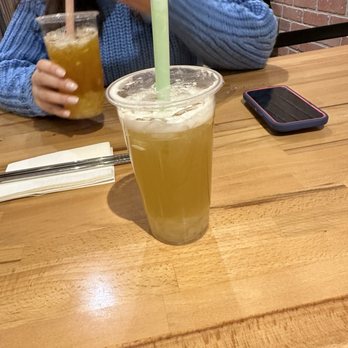 Grandma’s Kitchen - Lychee green tea + passion fruit tea - Bubble Tea Near Me - Newton, Massachusetts Grandma’s Kitchen - Lychee green tea + passion fruit tea - Bubble Tea Near Me - Newton, Massachusetts
