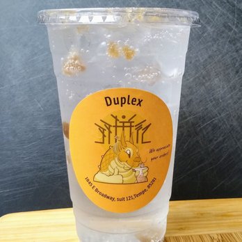 Duplex Boba Tea Station - Salty lemon tea - Hong Kong Style Cafe Near Me - Tempe, Arizona