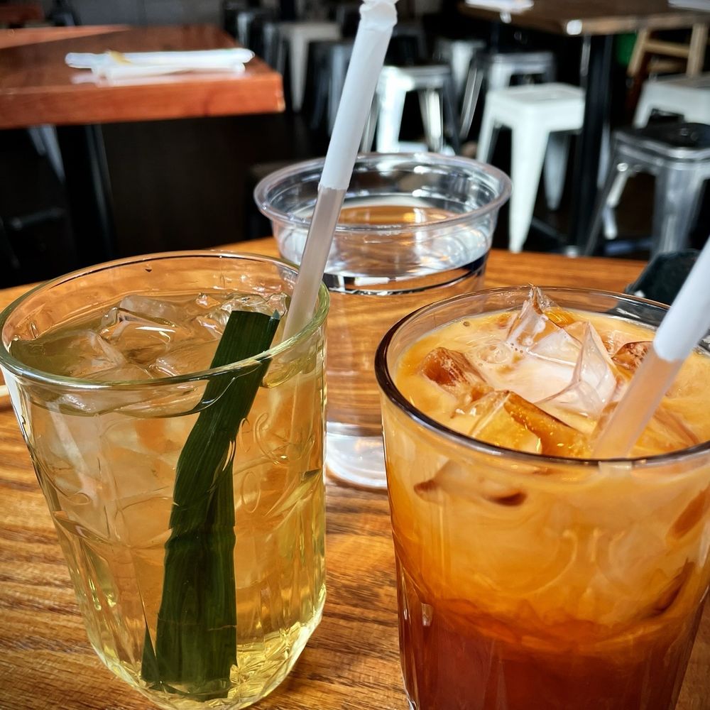 What A Soup - Pandan drink and Thai iced tea - Noodles Near Me - Cambridge, Massachusetts What A Soup - Pandan drink and Thai iced tea - Noodles Near Me - Cambridge, Massachusetts