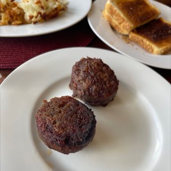Nuckleweed Place - Side of sausage patties - American Near Me - La Luz, New Mexico Nuckleweed Place - Side of sausage patties - American Near Me - La Luz, New Mexico