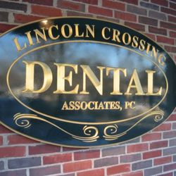 Crosby Design - Carved gold leaf lettering