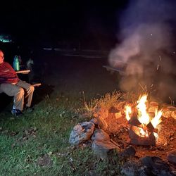 Blue Mountain Christian Retreat & Conference Center - Worship by the fire