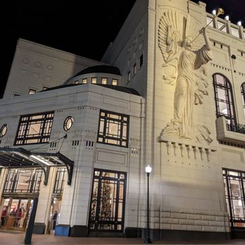 Bass Performance Hall - Another view of one of the entrances to the Bass Hall. - Performing Arts Near Me - Fort Worth, Texas