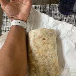 Breakfast Burrito with bacon! Breakfast Burrito with bacon!