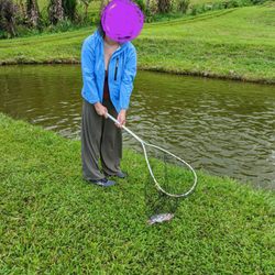 All About The View - Caught tilapia on the farm and returned it.