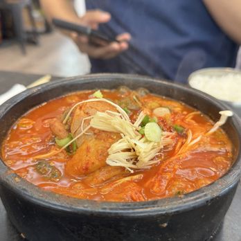 Ahjae Gookbap - Dakdoritang (Spicy chicken w/potatoes, carrots, onions & rice cakes) - Korean Near Me - Fort Lee, New Jersey Ahjae Gookbap - Dakdoritang (Spicy chicken w/potatoes, carrots, onions & rice cakes) - Korean Near Me - Fort Lee, New Jersey