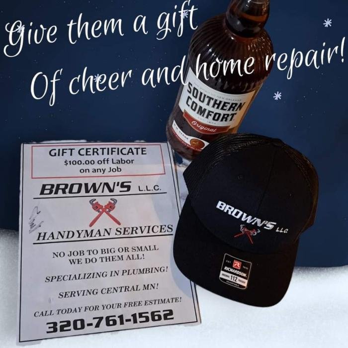 Slide of Brown's Home Improvement Group