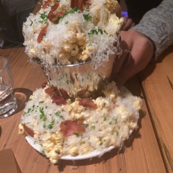 Hambrgr Ottawa Street - Bacon Fat popped kettle popcorn ooozing with Parmesan cheese - a mUsT must try!!! - Burgers Near Me - Hamilton, Ontario Hambrgr Ottawa Street - Bacon Fat popped kettle popcorn ooozing with Parmesan cheese - a mUsT must try!!! - Burgers Near Me - Hamilton, Ontario