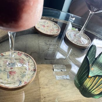 JBiRD Wine Bar - It's all in the details! The coasters, glassware. Fantastic. - Wine Bars Near Me - Wyandotte, Michigan JBiRD Wine Bar - It's all in the details! The coasters, glassware. Fantastic. - Wine Bars Near Me - Wyandotte, Michigan