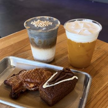 Series A Coffee - sesame latte, mango sticky rice cream - Coffee & Tea Near Me - Beverly Hills, California Series A Coffee - sesame latte, mango sticky rice cream - Coffee & Tea Near Me - Beverly Hills, California