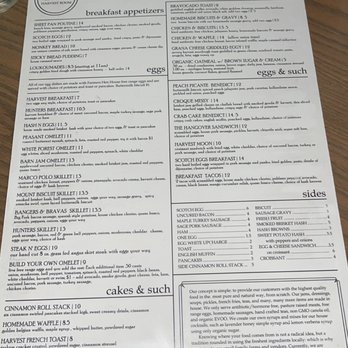 The Harvest Room - Menu - New American Near Me - Munster, Indiana The Harvest Room - Menu - New American Near Me - Munster, Indiana
