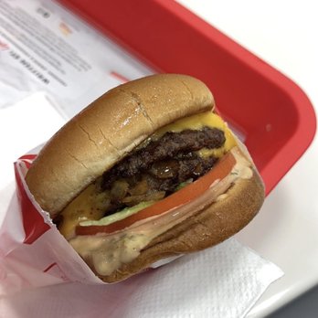 In-N-Out Burger - 3x3 grilled onions - Burgers Near Me - Carmel Mountain, California