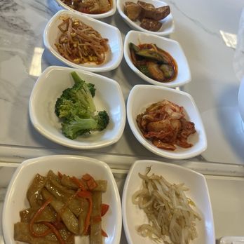 Hana Korean BBQ - Banchan - Korean Near Me - Paso Robles, California