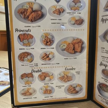 Sunburst Chicken - Menu - Fast Food Near Me - Cebu City, CEB Sunburst Chicken - Menu - Fast Food Near Me - Cebu City, CEB