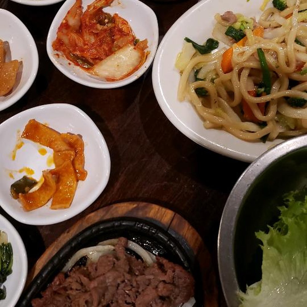 Takamatsu - Bulgogi/ side dishes. Chicken yaki-udon. - Japanese Near Me - Tucson, Arizona Takamatsu - Bulgogi/ side dishes. Chicken yaki-udon. - Japanese Near Me - Tucson, Arizona