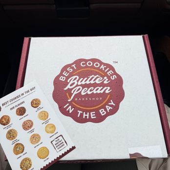 Butter Pecan Bakeshop - Cute "pizza" box - Bakeries Near Me - Pinole, California Butter Pecan Bakeshop - Cute "pizza" box - Bakeries Near Me - Pinole, California
