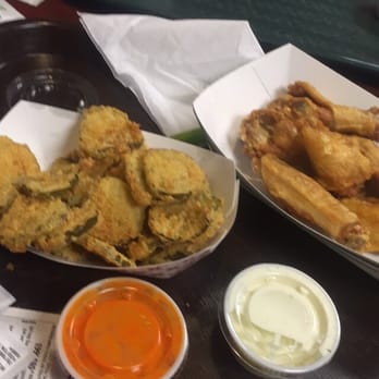 VooDoo Wing - Six piece traditional wing combo with a side of fried pickles! Sooo good - Chicken Wings Near Me - Las Vegas, Nevada VooDoo Wing - Six piece traditional wing combo with a side of fried pickles! Sooo good - Chicken Wings Near Me - Las Vegas, Nevada
