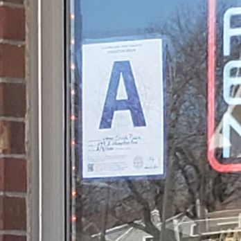 Upper Crust Pizza - reflection in window - Pizza Near Me - Milwaukee, Wisconsin