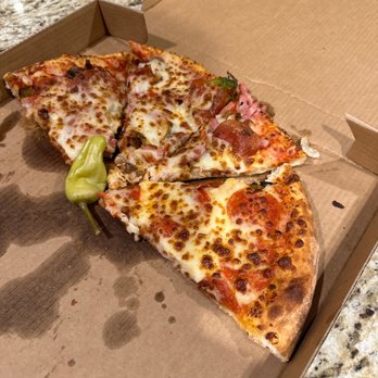 Papa Johns Pizza - 1/2 combo 1/2 pepperoni - Pizza Near Me - Farmington, Utah Papa Johns Pizza - 1/2 combo 1/2 pepperoni - Pizza Near Me - Farmington, Utah