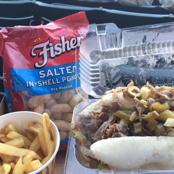 Wrigley Field - Italian beef, seasoned fries and peanuts - Stadiums & Arenas Near Me - Chicago, Illinois