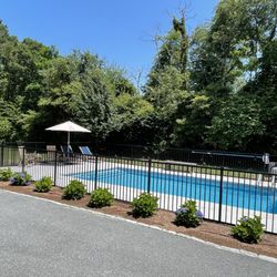 Piece Of The Beach - Full view with fence, landscaping (not Piece of the Beach).