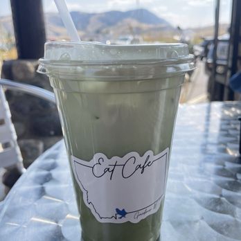 EAT Cafe - Huckleberry Matcha - Sandwiches Near Me - Gardiner, Montana EAT Cafe - Huckleberry Matcha - Sandwiches Near Me - Gardiner, Montana