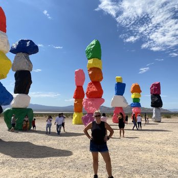 Seven Magic Mountains - Public Art Near Me - Las Vegas, Nevada