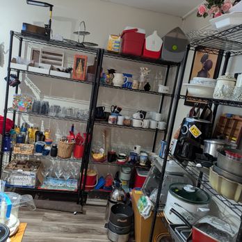Thrifty Bootique - Cooking necessities, mugs and glasses. Glassware includes items for everyday and for celebrations. - Thrift Stores Near Me - Dover, New Hampshire