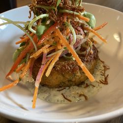 Jumbo seafood cake