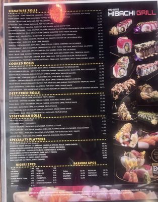Menu photo 2 Ashim's Hibachi Grill Fort Worth, TX Menu photo 2 Ashim's Hibachi Grill Fort Worth, TX