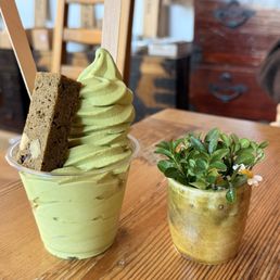 Matcha Soft Serve