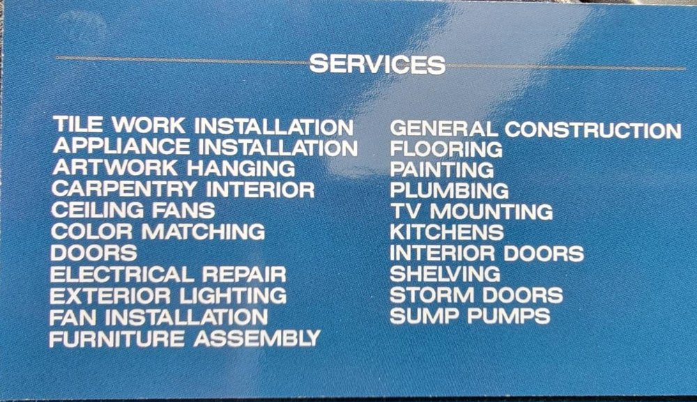 Slide of All Done Handyman