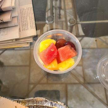 Rachel's Kitchen - Fresh fruit cup included with my pancakes. Nice surprise, and i ate all of it - Juice Bars & Smoothies Near Me - Las Vegas, Nevada Rachel's Kitchen - Fresh fruit cup included with my pancakes. Nice surprise, and i ate all of it - Juice Bars & Smoothies Near Me - Las Vegas, Nevada