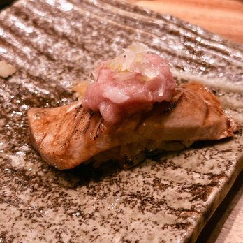 Naisho Omakase - Seared toro: melt-in-your-mouth, borderline unfair. We ordered an encore. - Sushi Bars Near Me - Costa Mesa, California Naisho Omakase - Seared toro: melt-in-your-mouth, borderline unfair. We ordered an encore. - Sushi Bars Near Me - Costa Mesa, California