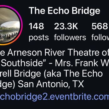 The Echo Bridge - 11/16/25 Devil at the Crossroads storytelling with music by Los Mescaleros - Music Venues Near Me - San Antonio, Texas The Echo Bridge - 11/16/25 Devil at the Crossroads storytelling with music by Los Mescaleros - Music Venues Near Me - San Antonio, Texas