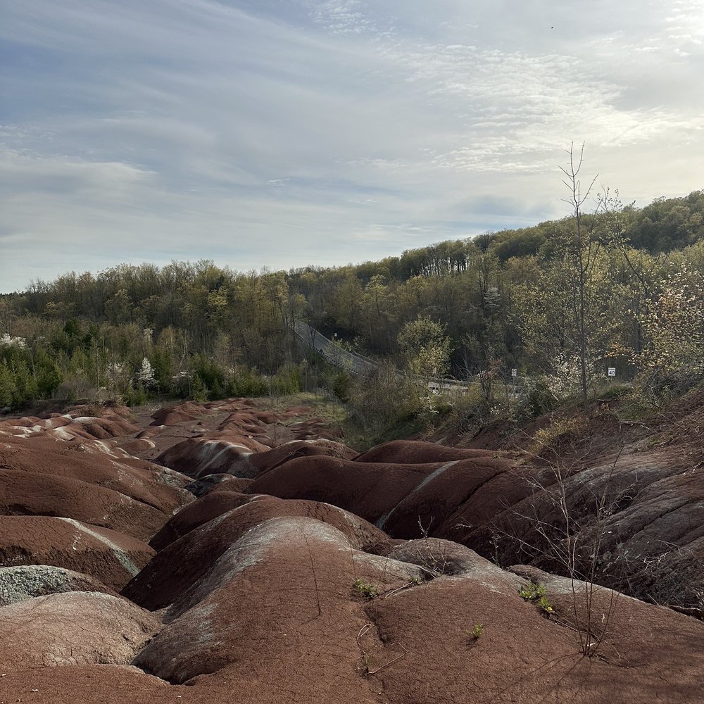Cheltenham Badlands - Just the view at the entrance was drop dead gorgeous but not worth $16 ( CAD ) - Parks Near Me - Caledon, Ontario