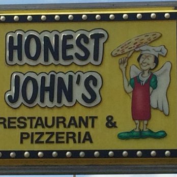 Honest John's Pizzeria - Sign to look for - Pizza Near Me - Jamestown, New York Honest John's Pizzeria - Sign to look for - Pizza Near Me - Jamestown, New York