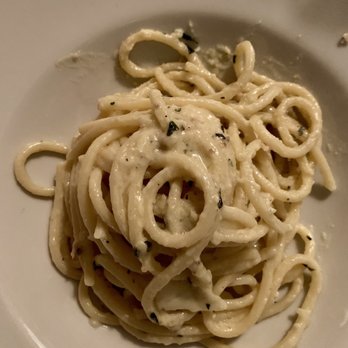 Osteria Qui da Noi - Bucatini, smoked swordfish, pecorino cheese, and pepper - Italian Near Me - Milan, Michigan Osteria Qui da Noi - Bucatini, smoked swordfish, pecorino cheese, and pepper - Italian Near Me - Milan, Michigan