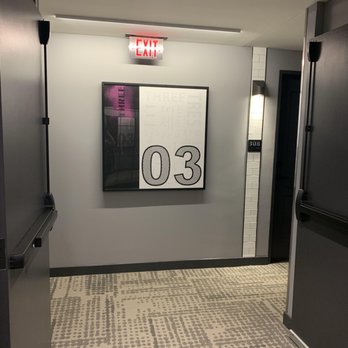 Moxy Washington, DC Downtown - The hallway on the way to my room. - Hotels Near Me - Washington, DC, District of Columbia