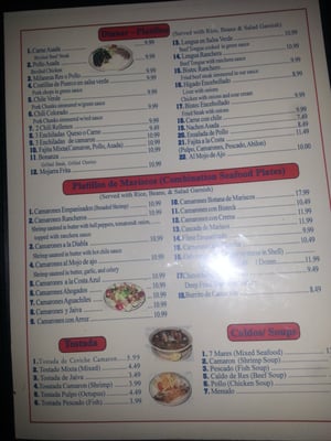 Menu photo 5 Billar Y Restaurant Santa Fe Pixley, CA Menu photo 5 Billar Y Restaurant Santa Fe Pixley, CA