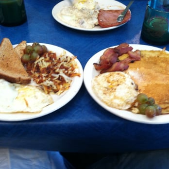 The Eatery - Sampler Plate with an extra egg. - Diners Near Me - Rockport, Washington