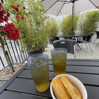 Lan Hương Quán - Complimentary pate chaud and iced tea for soft opening. Nice touch. - Comfort Food Near Me - Santa Ana, California Lan Hương Quán - Complimentary pate chaud and iced tea for soft opening. Nice touch. - Comfort Food Near Me - Santa Ana, California