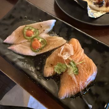 Niku Sushi - Yellow tail and salmon carpaccio - Sushi Bars Near Me - Anaheim, California