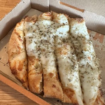 Blaze Pizza - Garlic Cheese Bread (balsamic glaze included, asked for it on the side) - Pizza Near Me - Saint Louis Park, Minnesota