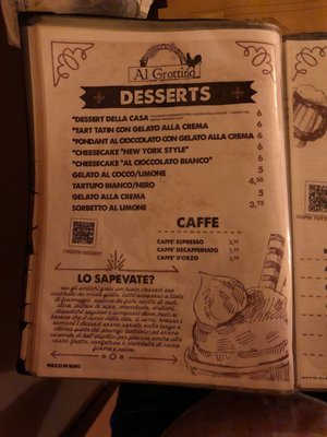 Menu photo 7 Al Grottino Rome, RM Menu photo 7 Al Grottino Rome, RM