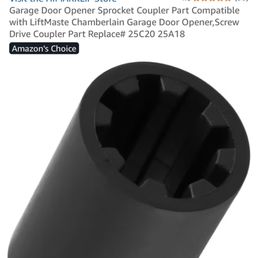 Cost of new part.
